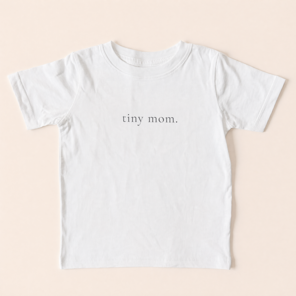 tiny mom.